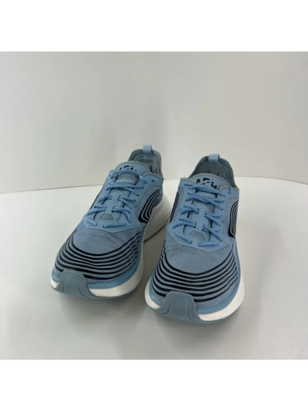 APL TechLoom Streamline Running Shoes Womens 9 Low Top Sneakers 0821XC Ice Blue